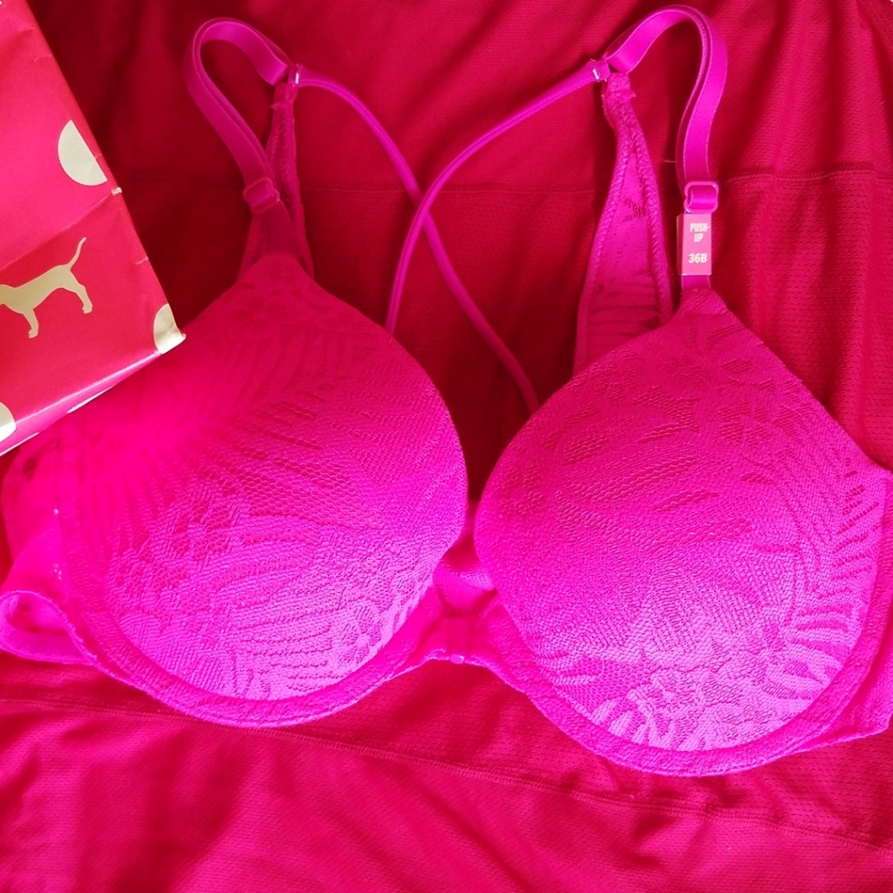 PINK push up Bra